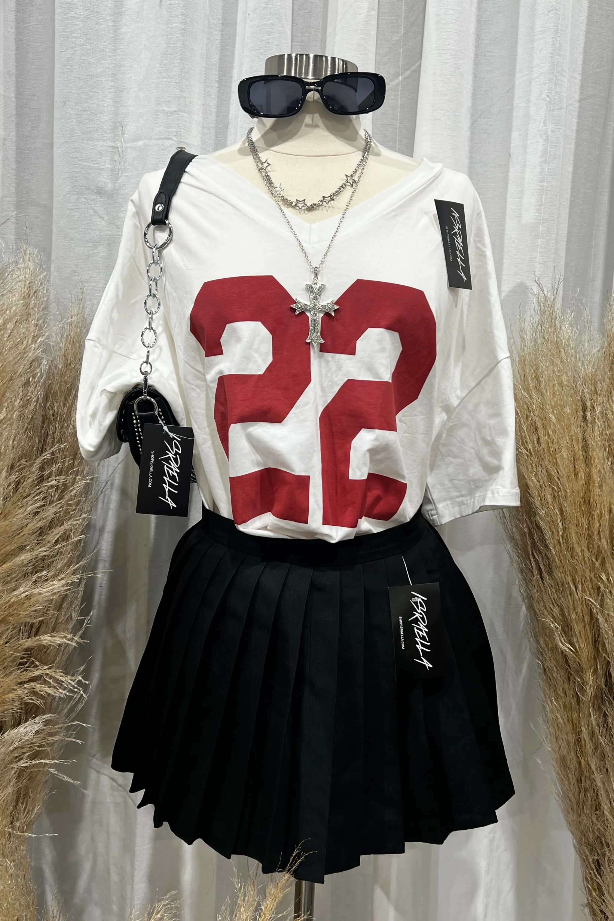 22 Oversized Top (White)