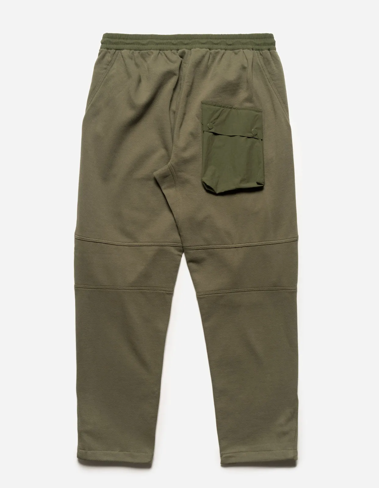 5044 Asym Articulated Sweatpants Olive OG-107F