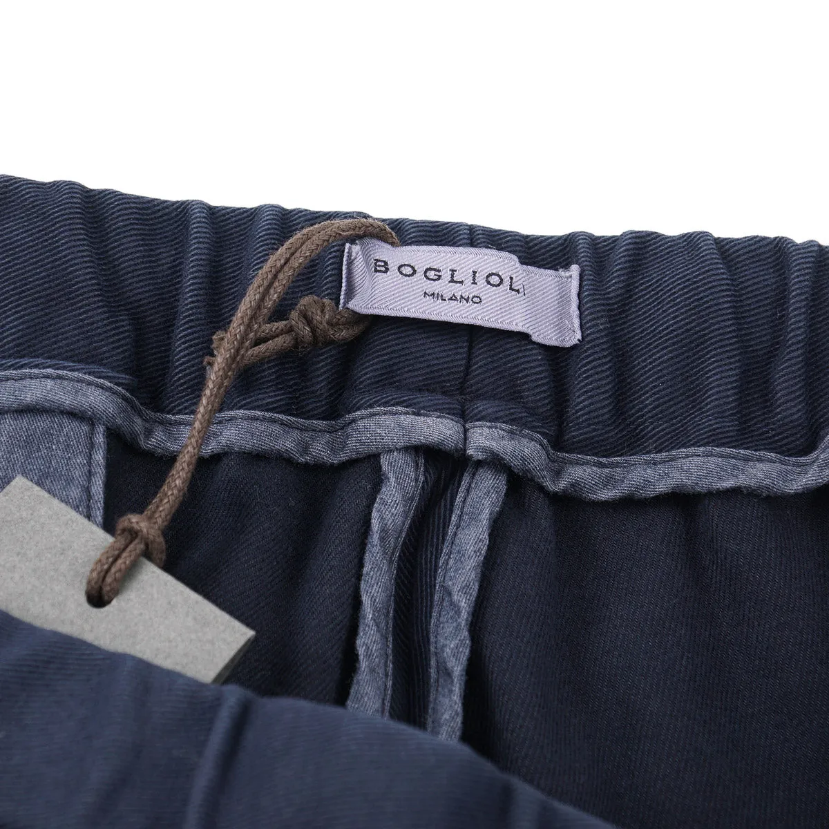 Boglioli Military Pants with Drawstring Waist