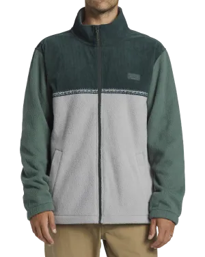 Boundary Trail Zip Fleece Jacket in Forest Green