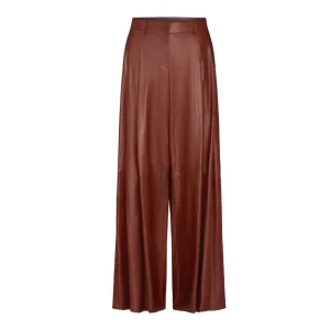 Brick Leather Didi Pant