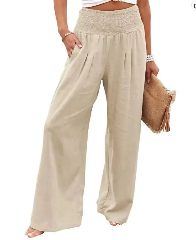 Casual Cotton Linen Pants