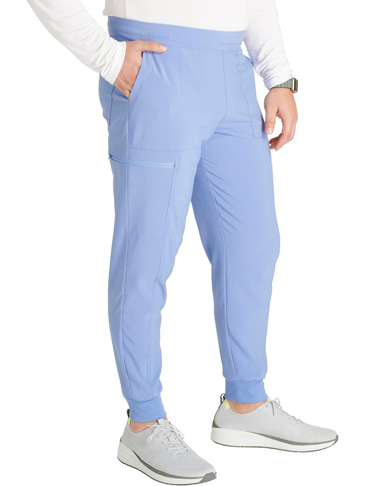 Cherokee -  Men's Mid Rise Jogger Scrub Pant