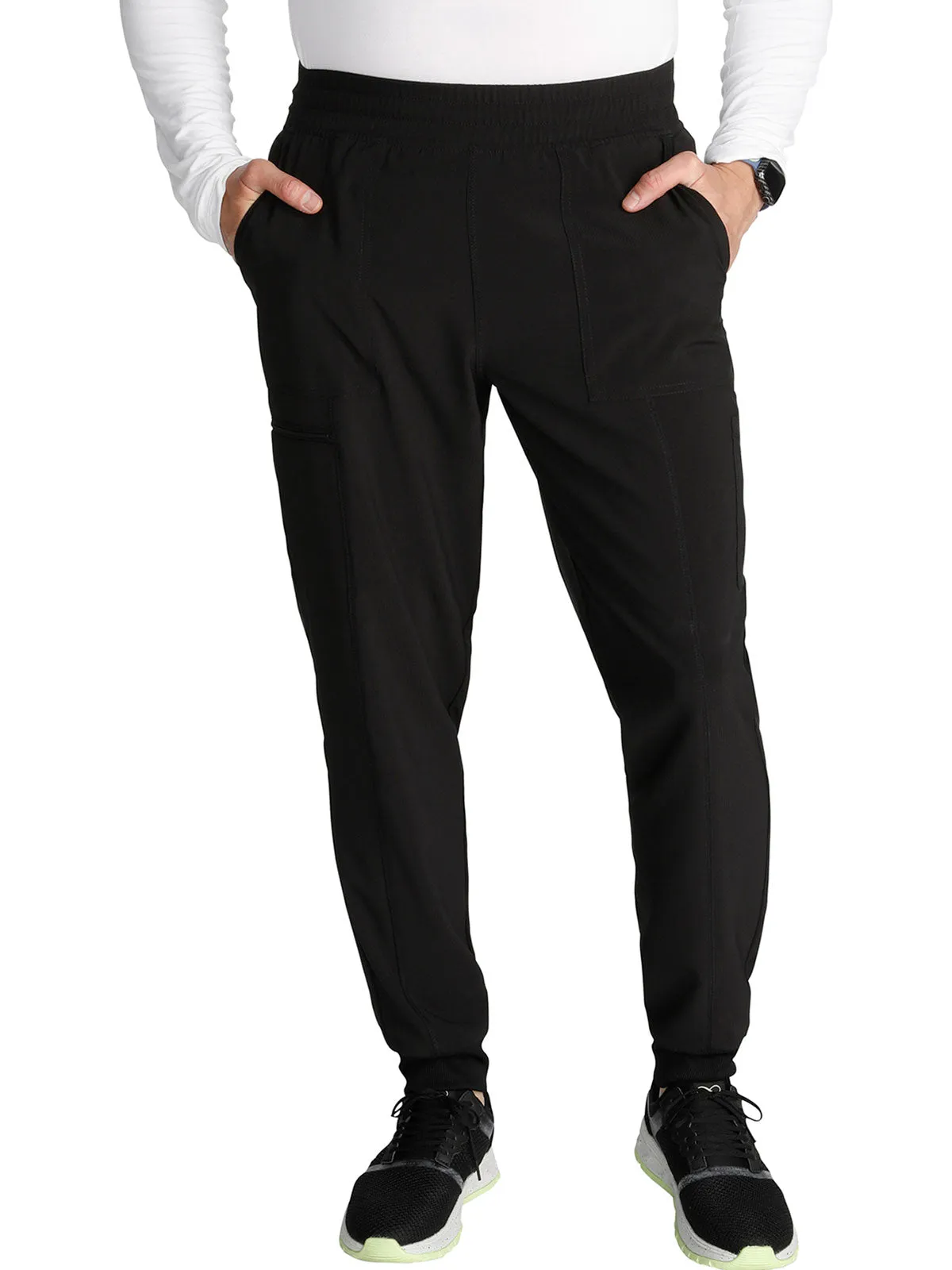 Cherokee -  Men's Mid Rise Jogger Scrub Pant