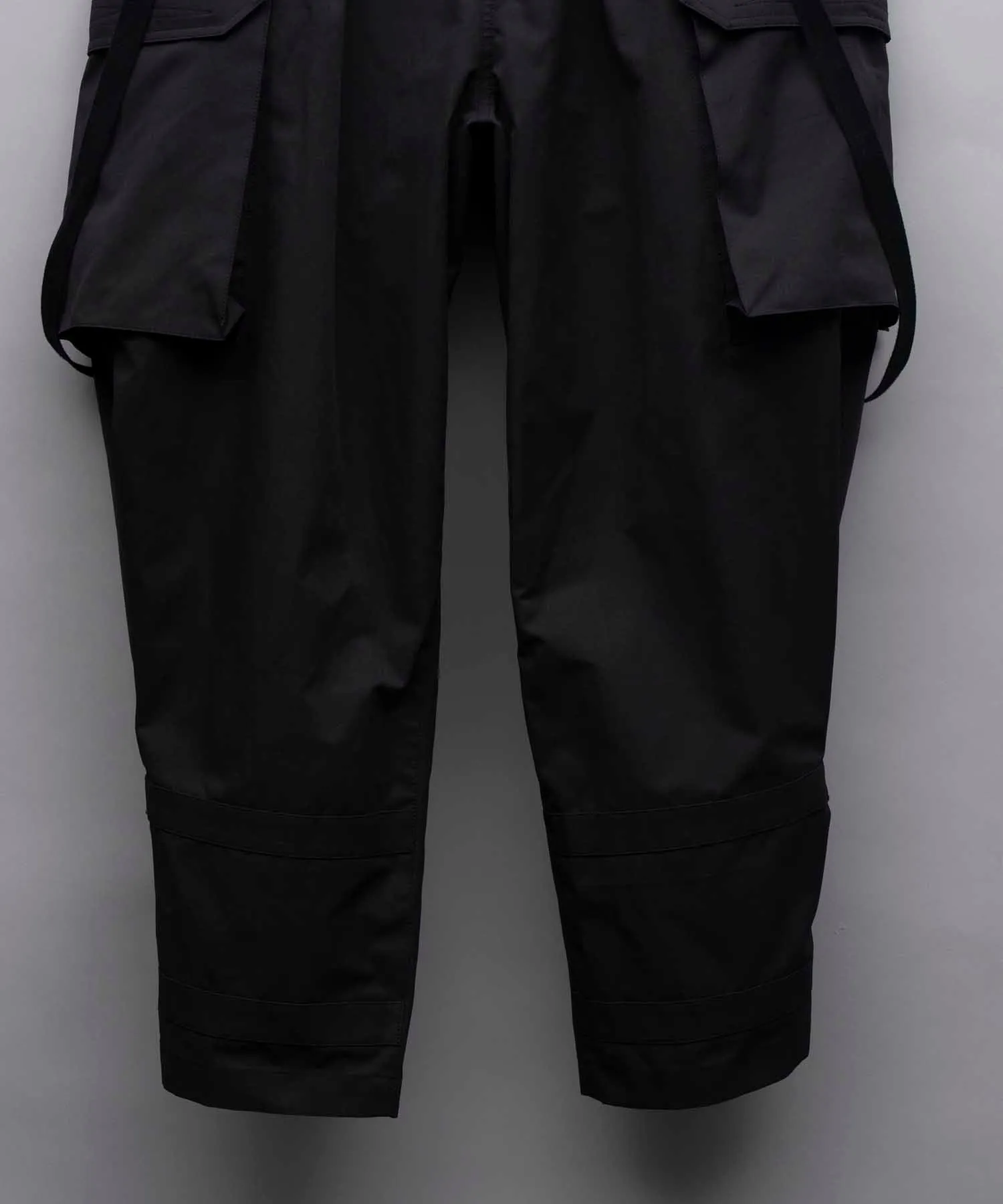 Cotton Nylon Twill Suspender Cargo Pants