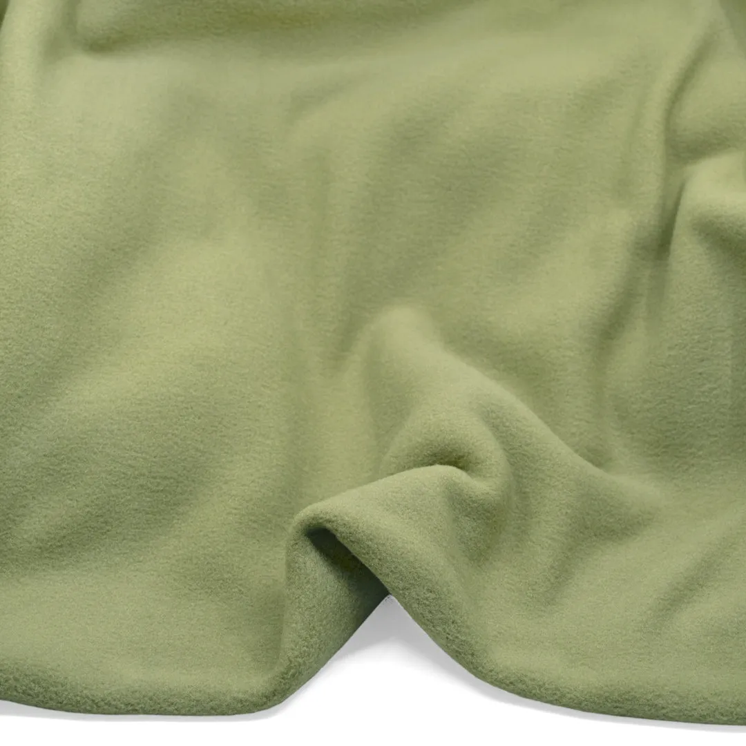 Deadstock Midweight Polar Fleece - Eucalyptus