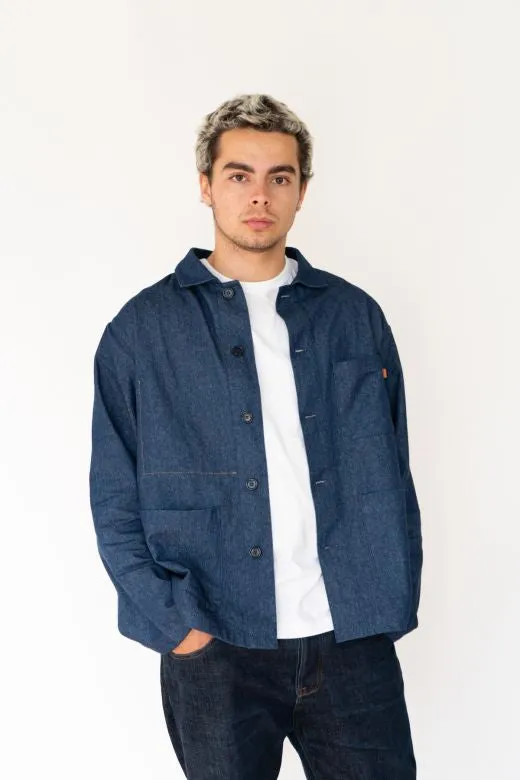 Denim Blue Utility Jacket