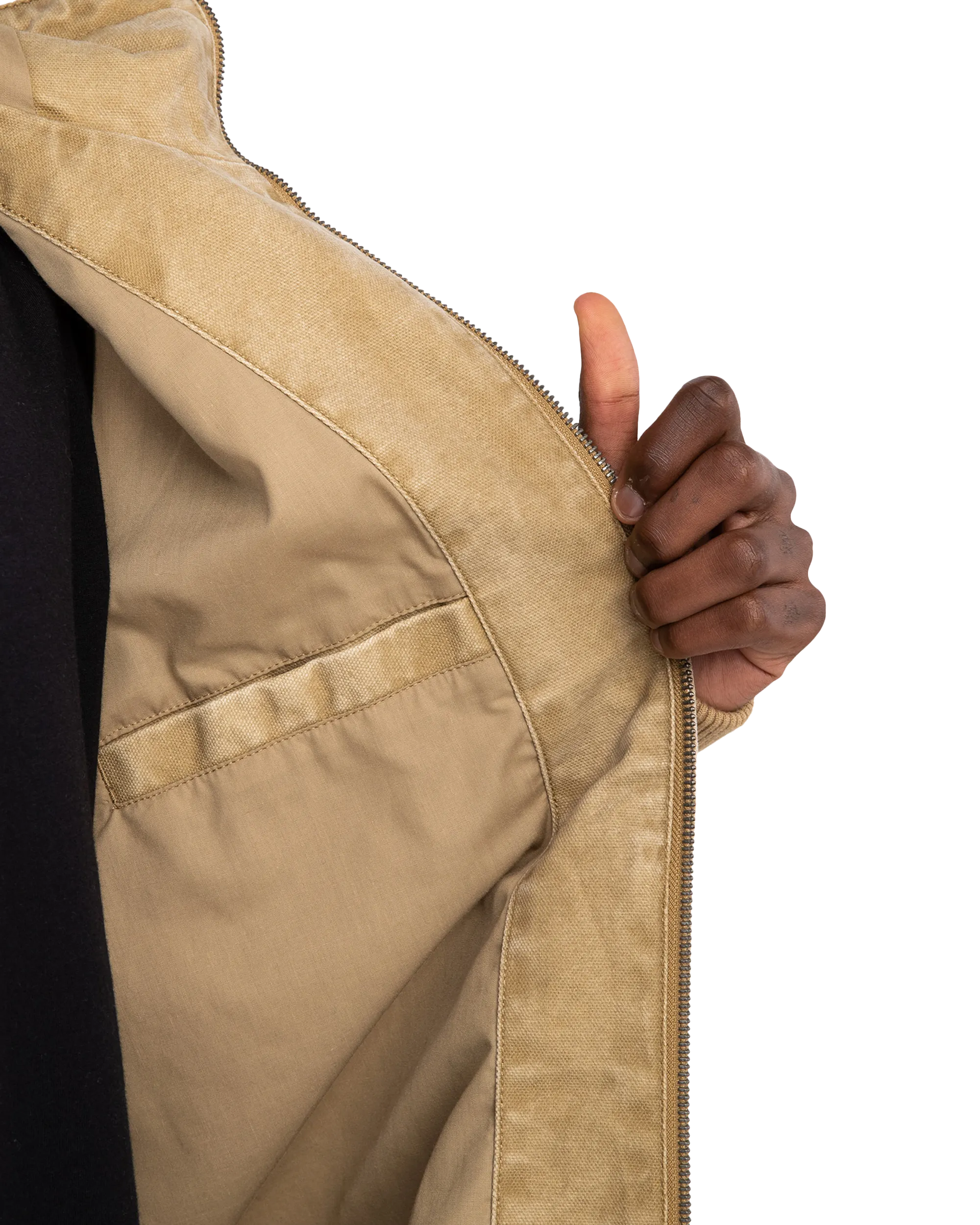 Dulcey Canvas Jacket in Khaki