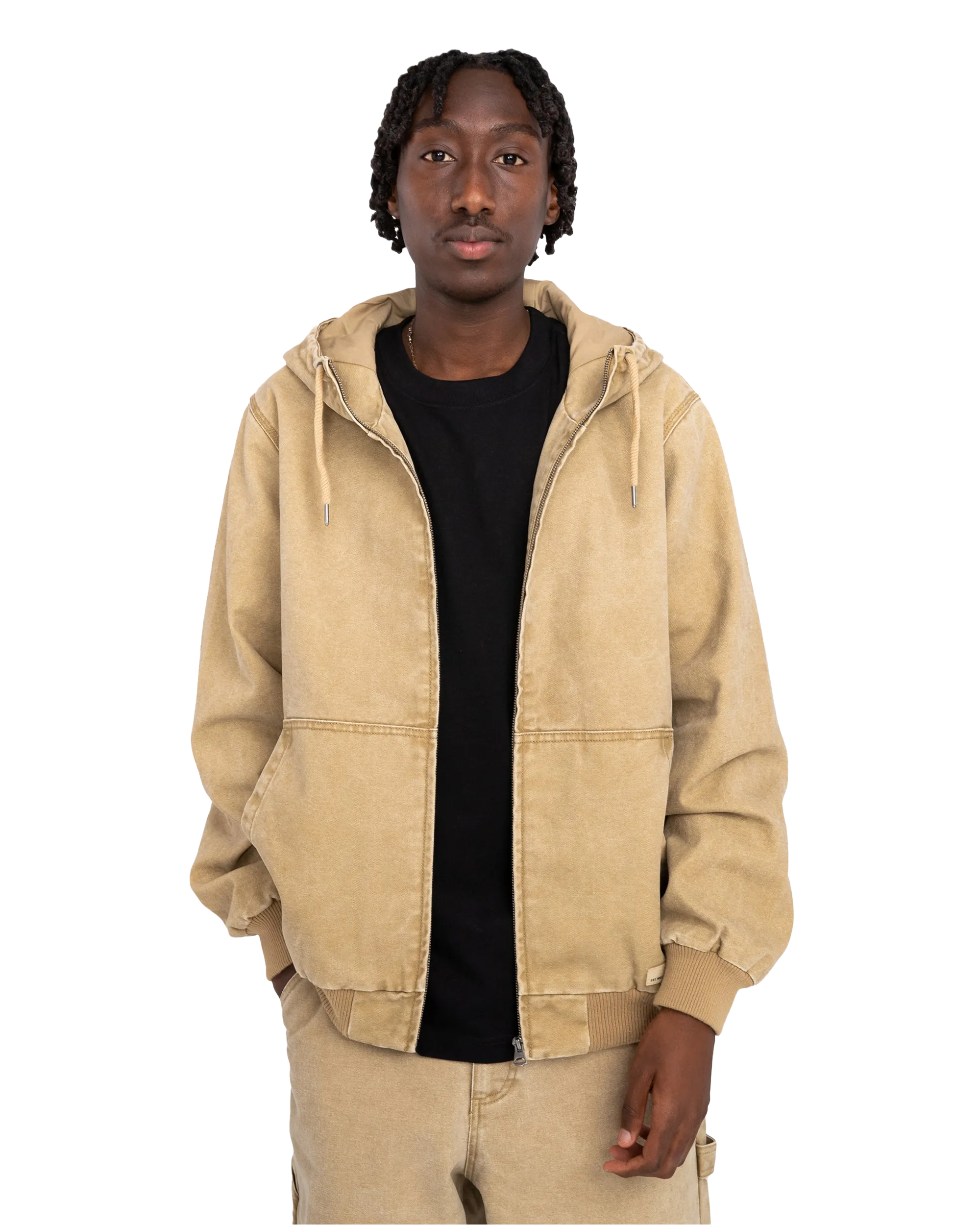 Dulcey Canvas Jacket in Khaki