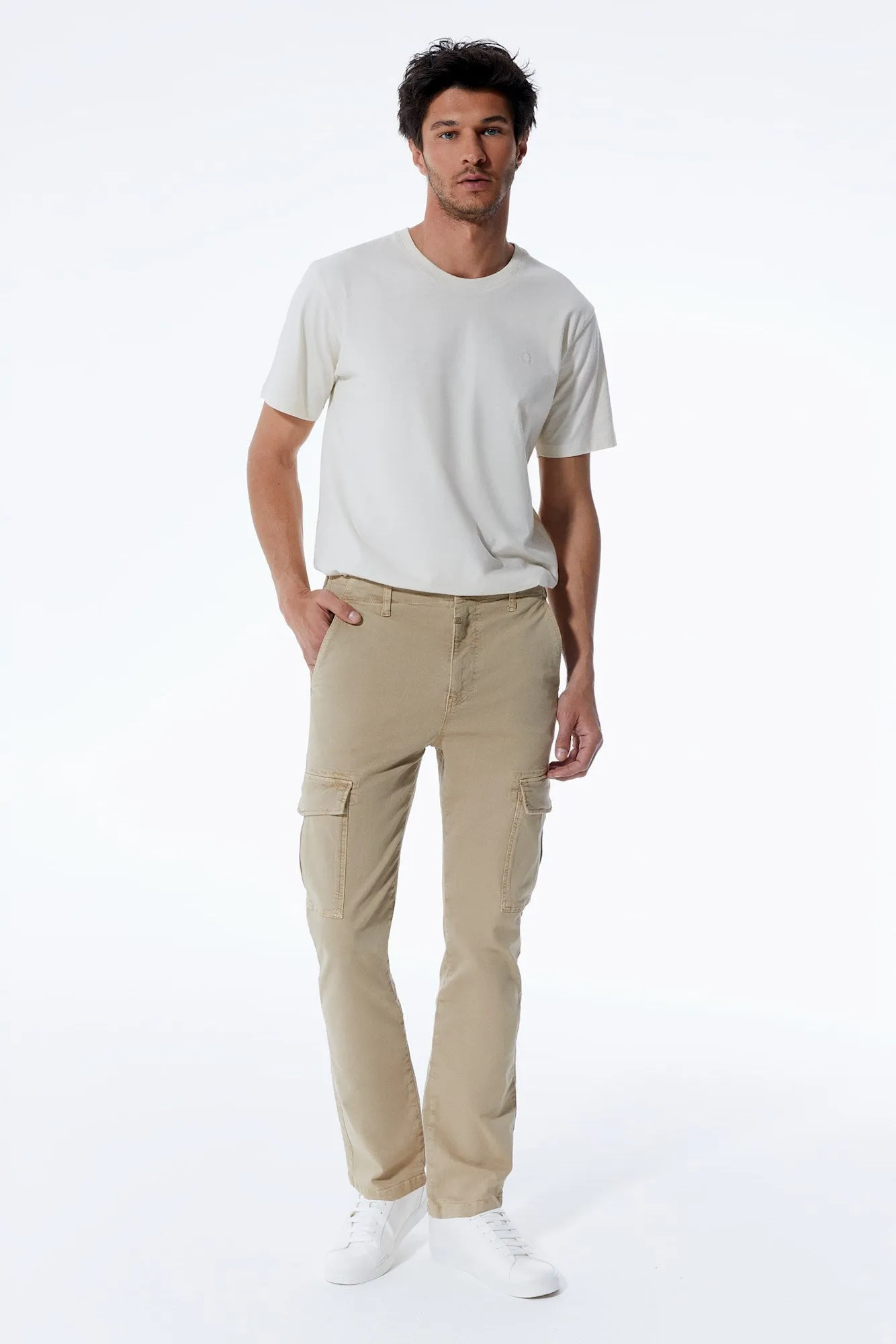 Henk Cargo Pants Sand