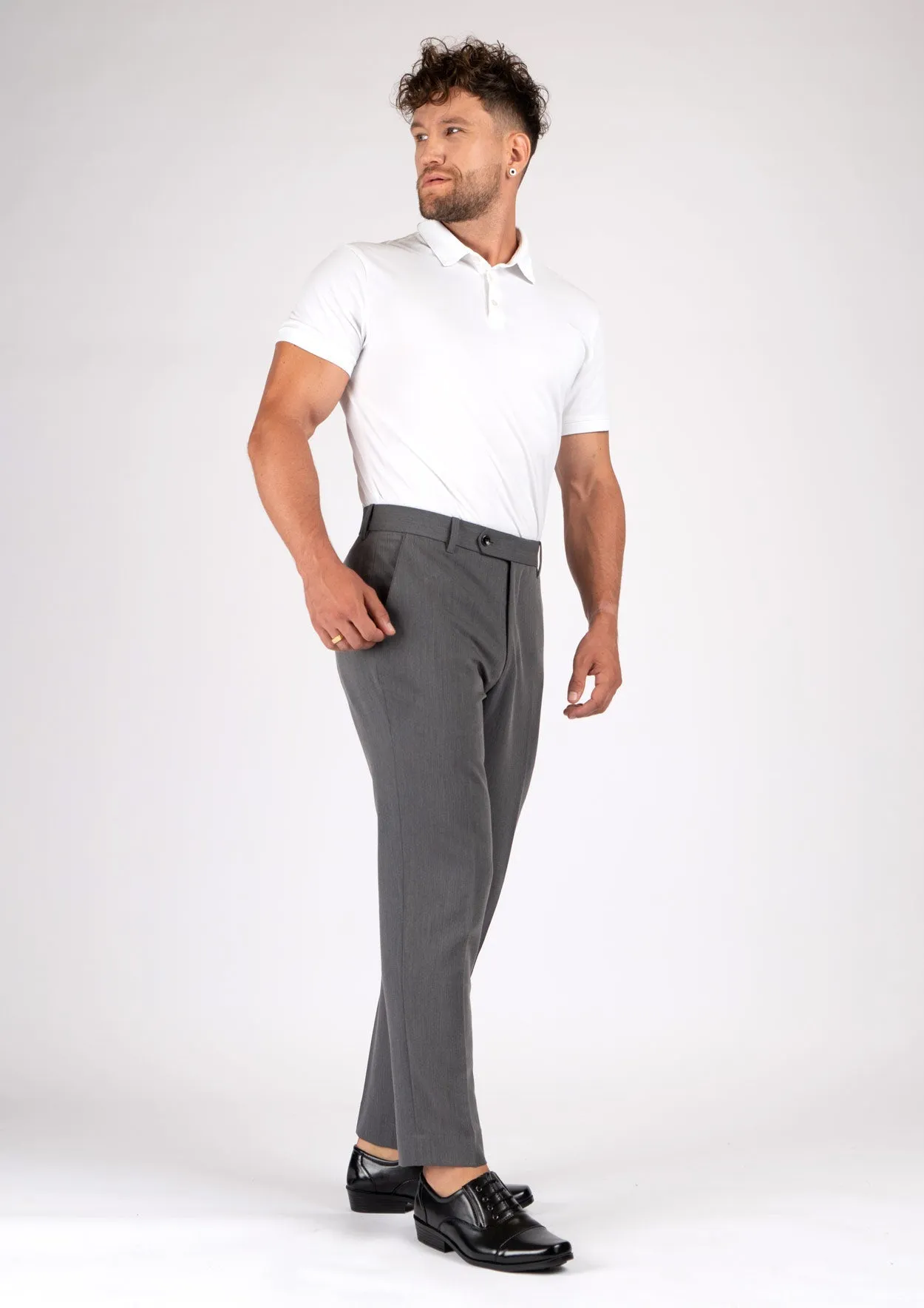 Light Grey Stretch Pants