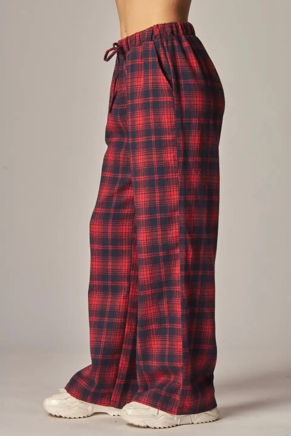 Love Poem Plaid Pajama Pants