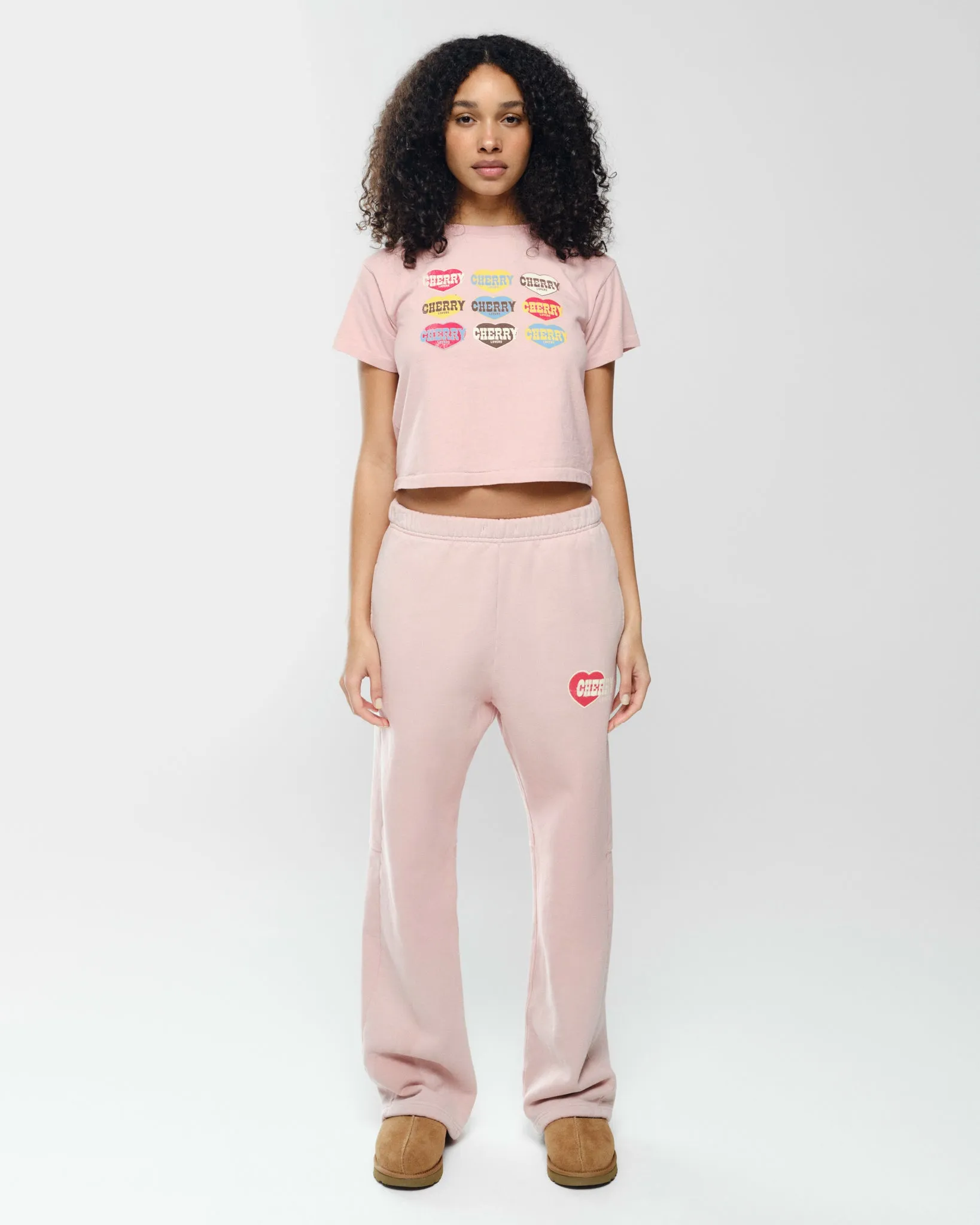 Lovers Parachute Sweatpant (Rose)