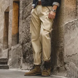 Madden Vintage Khaki Mountain Pants - Straight Leg Casual Pants