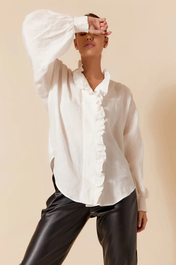 Maeve blouse white