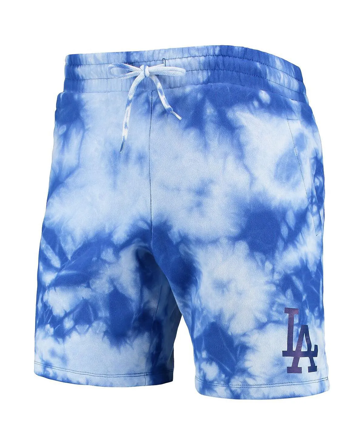 Men's Royal Los Angeles Dodgers Team New Era Dye Shorts