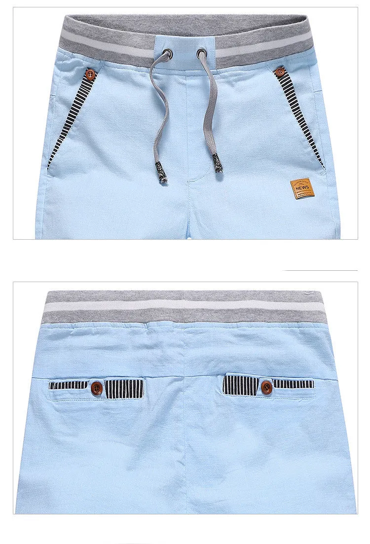 Men's Summer Casual Solid Color Shorts