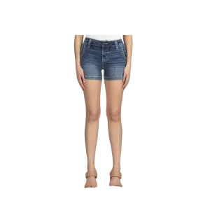 Miss Me Women's High Trouser Medium Wash Shorts