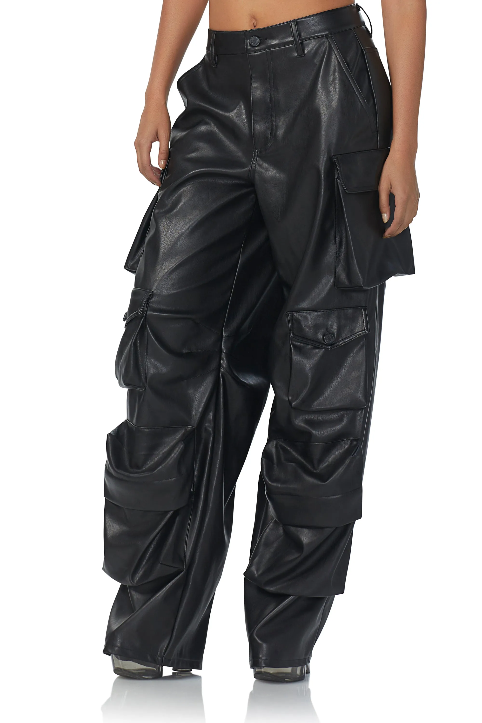 Parker Baggy Cargo Pant - Noir