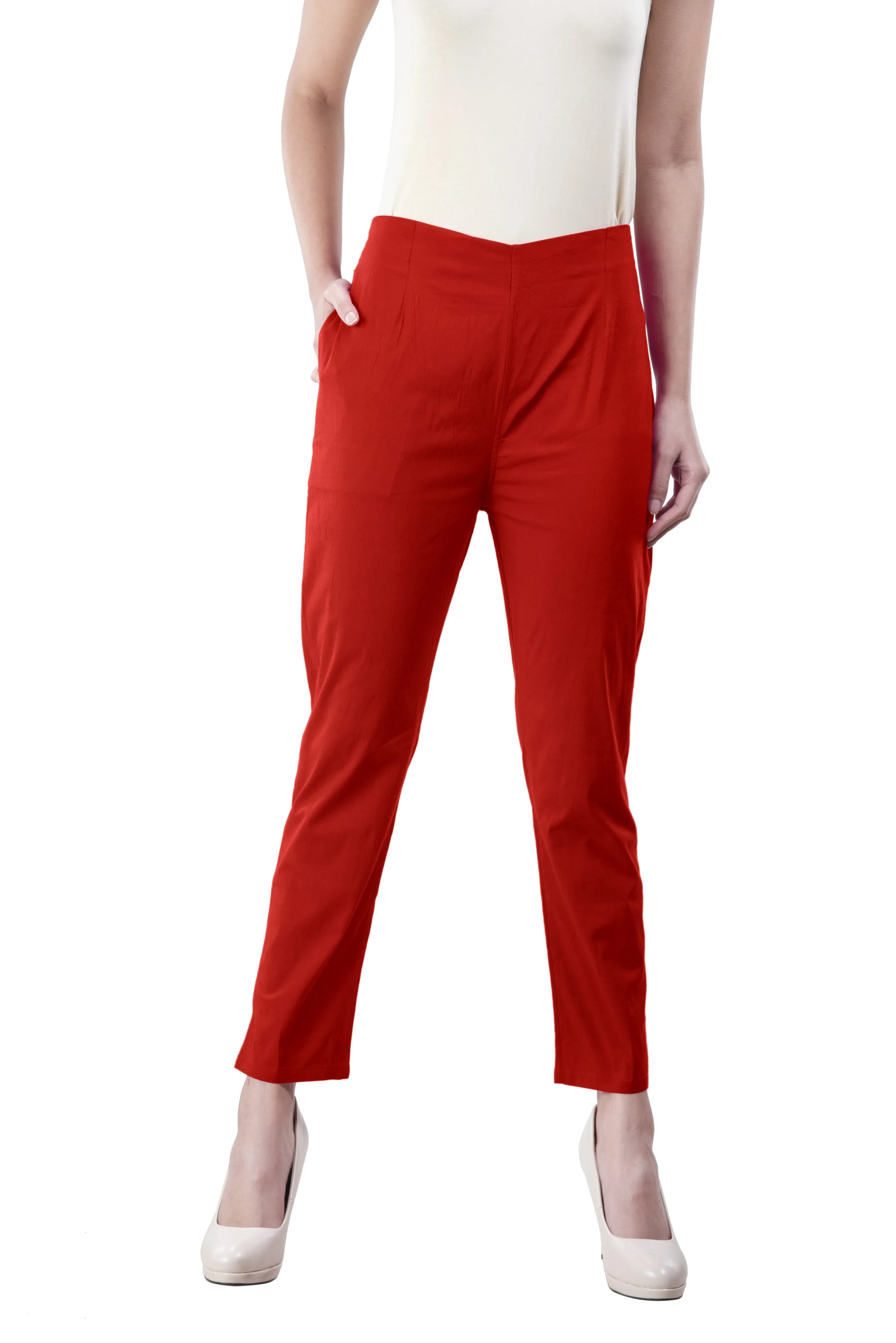 Pencil Pants (Blood Red)