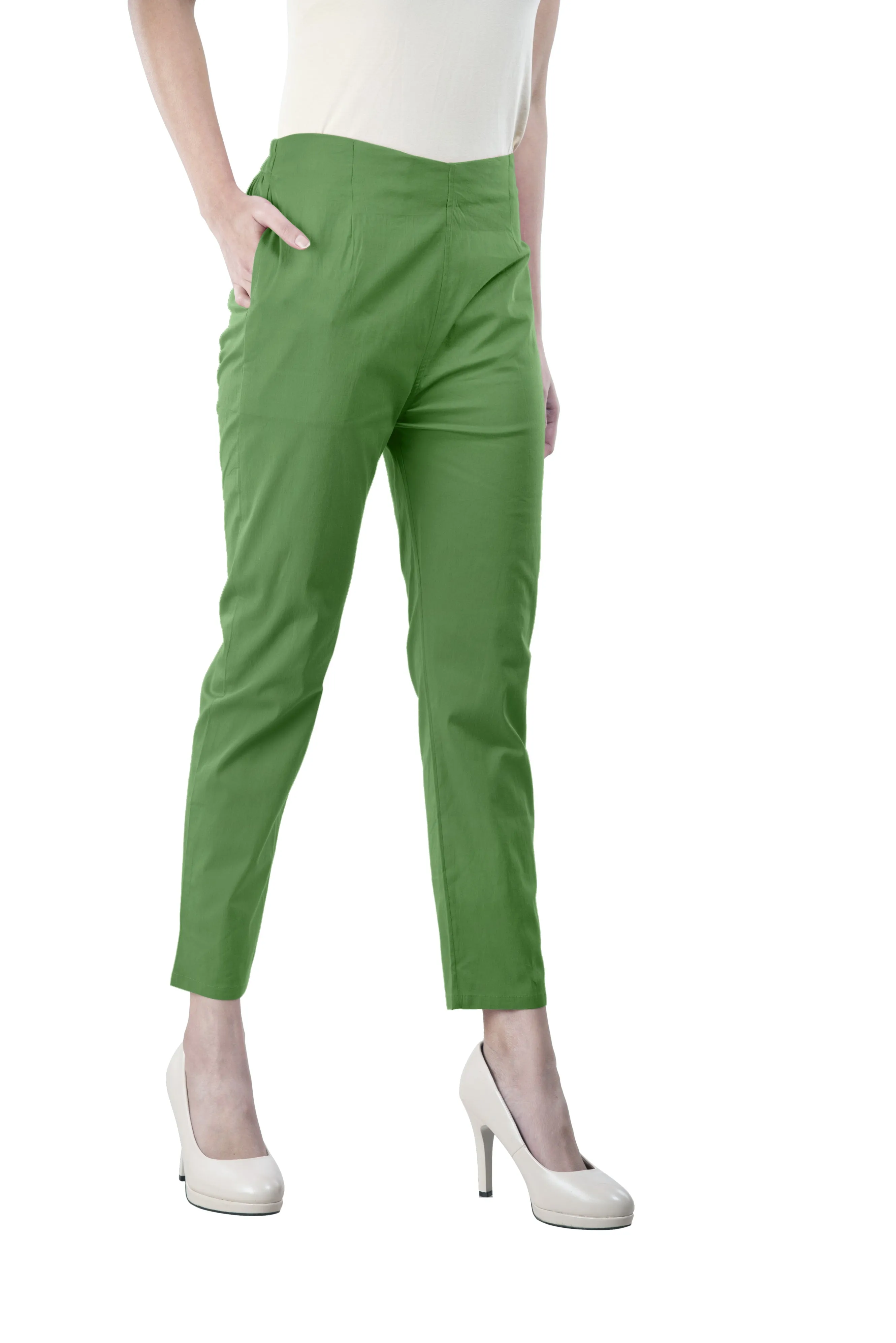 Pencil Pants (Rama Green)