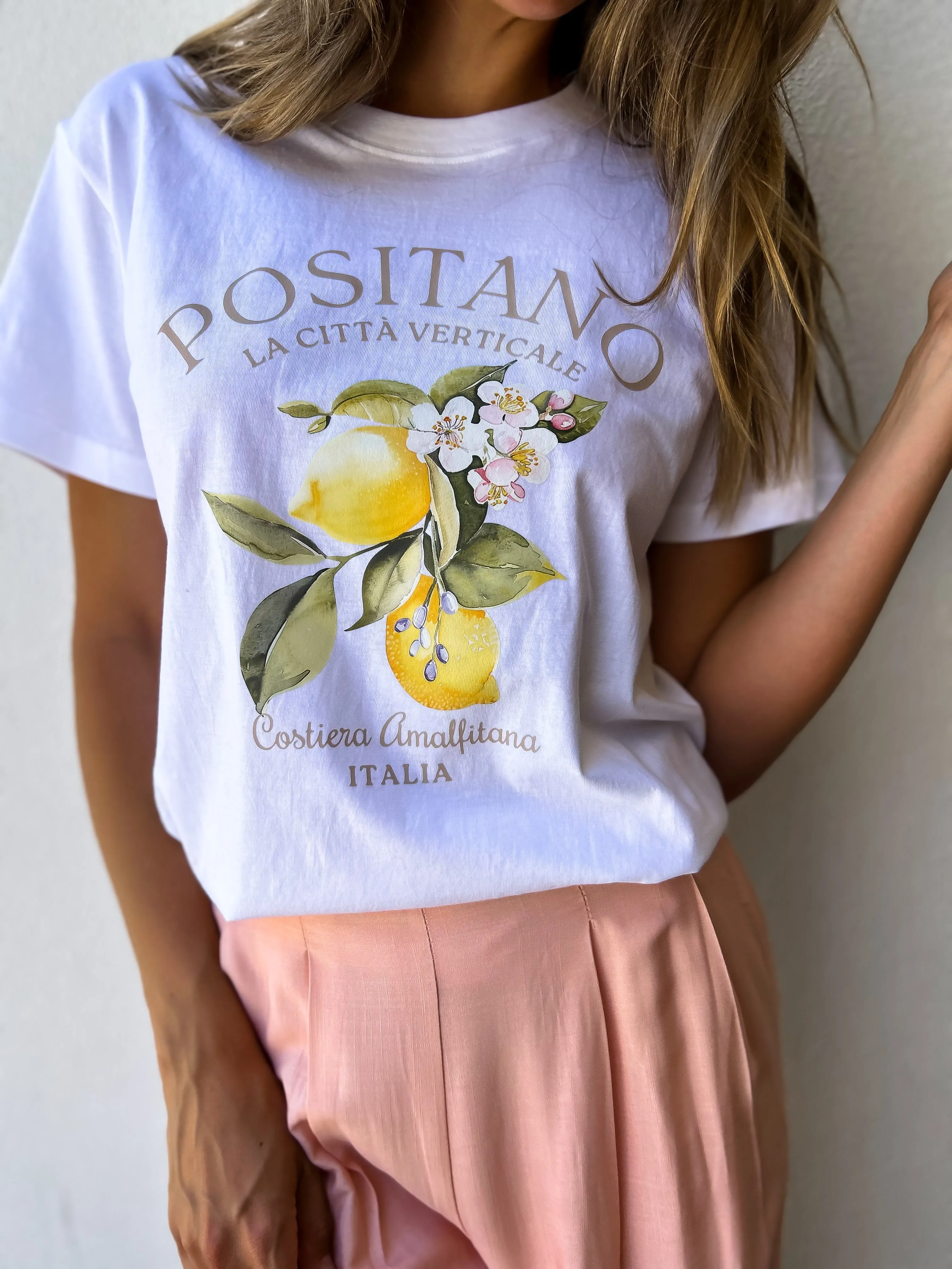 POSITANO Tee - White