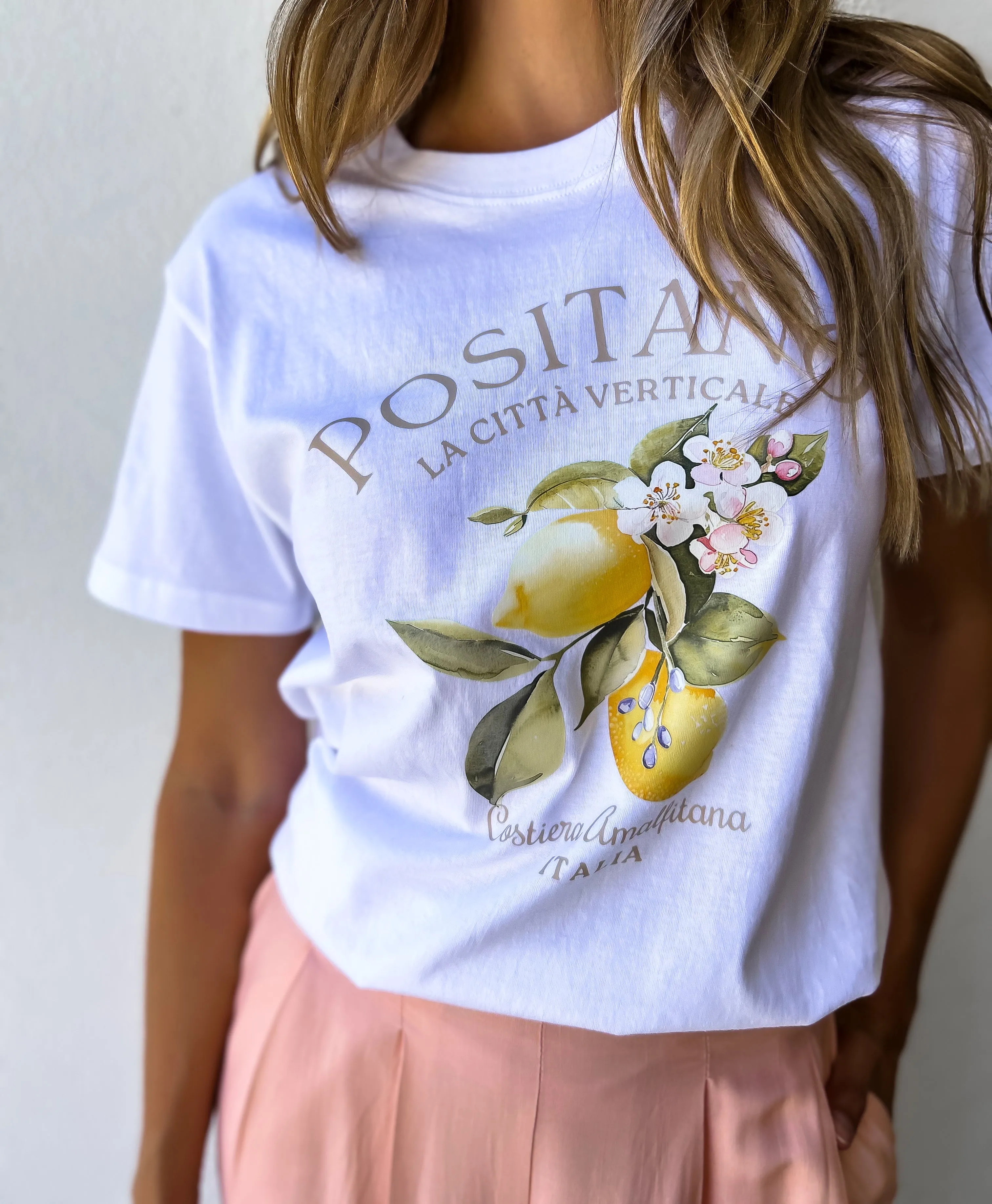 POSITANO Tee - White