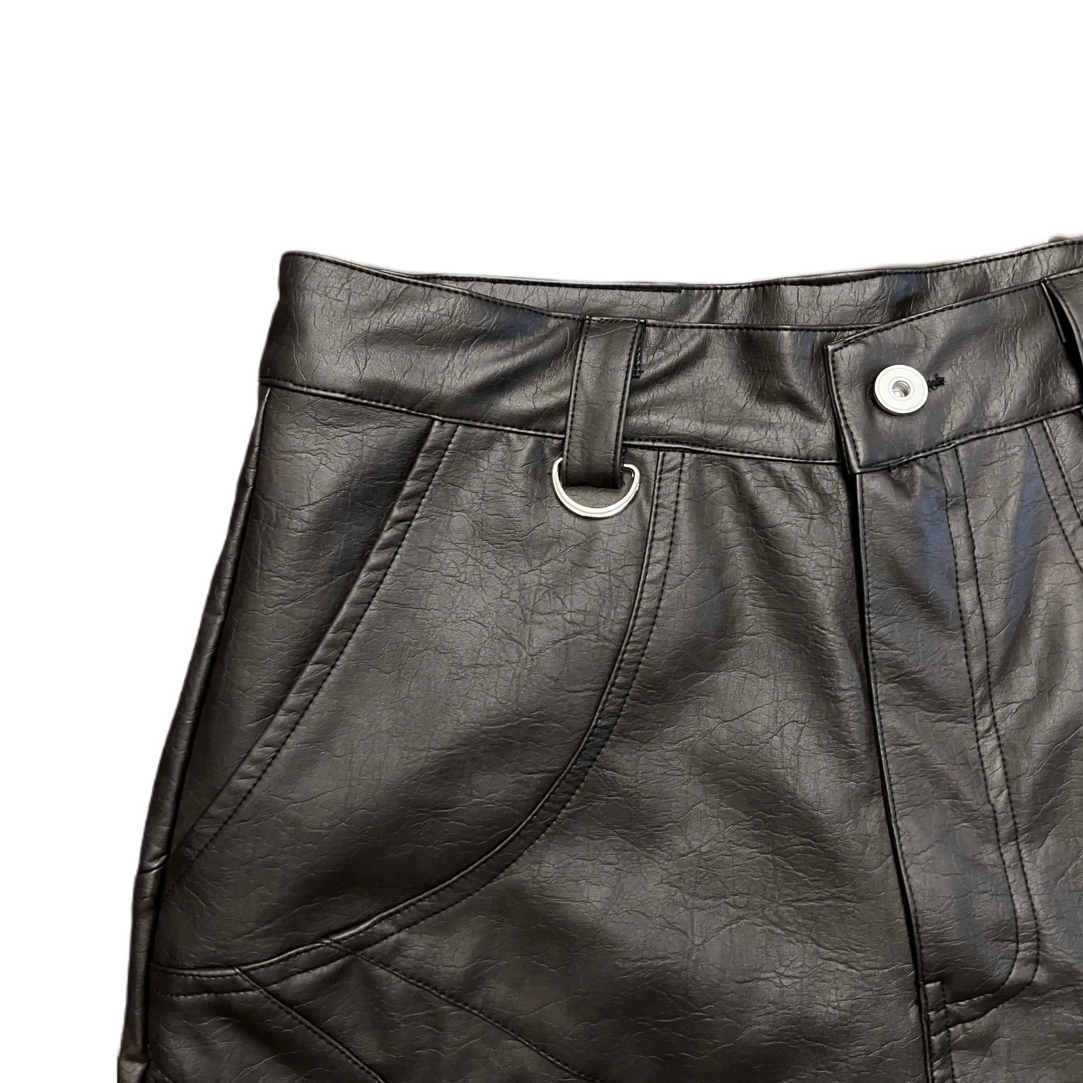 QAOS® Leather Pants QUIROZ in Black