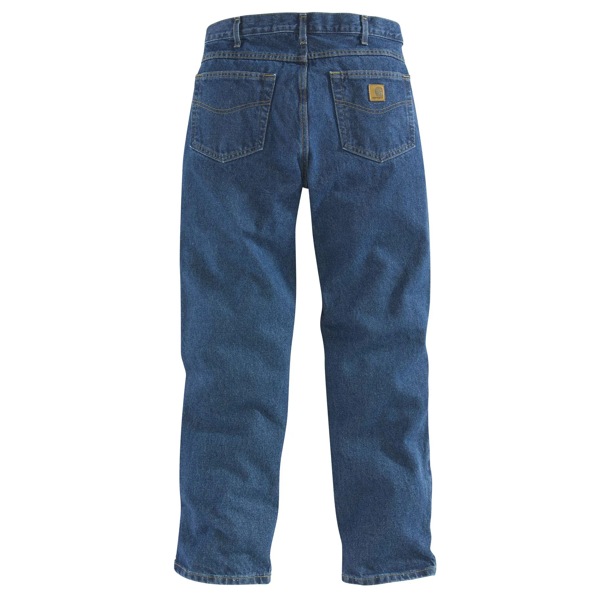 Relaxed Fit Five Pocket Tapered Leg Jean