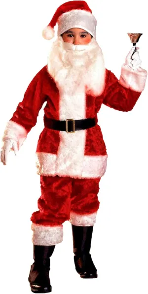 Rubie's Cozy Plush Kids Santa Suit