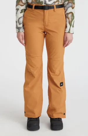 Star Slim Snow Pants | Rich Caramel