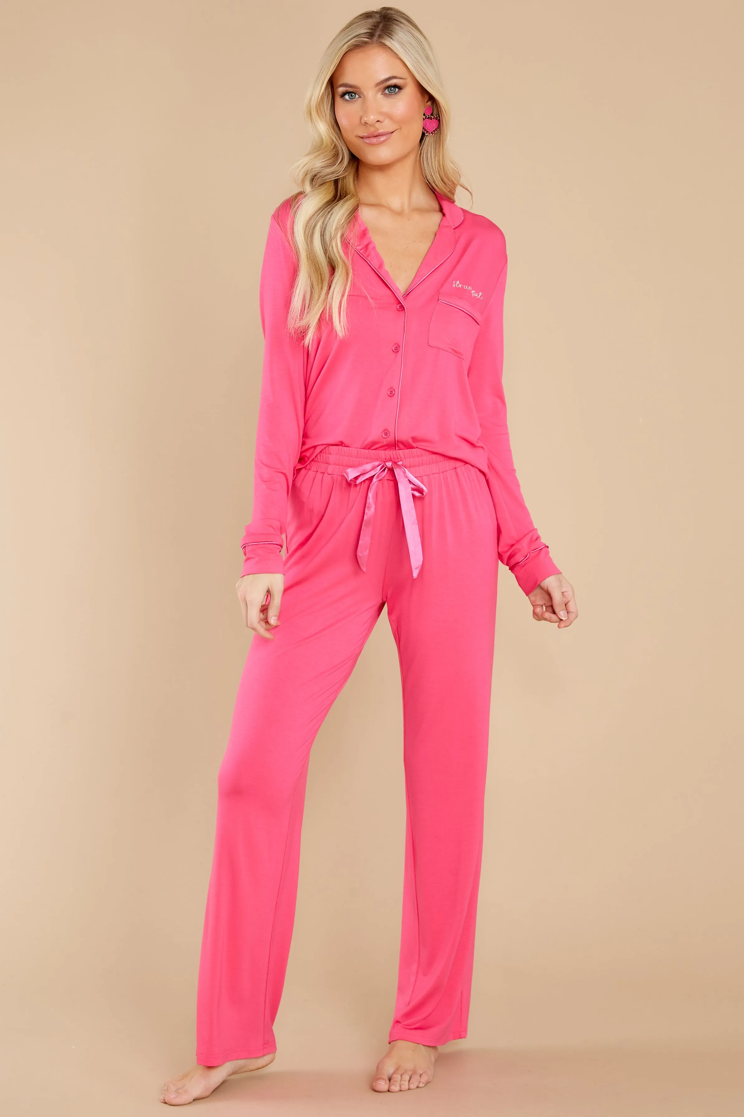 Strumpet Fuchsia Pajama Pants