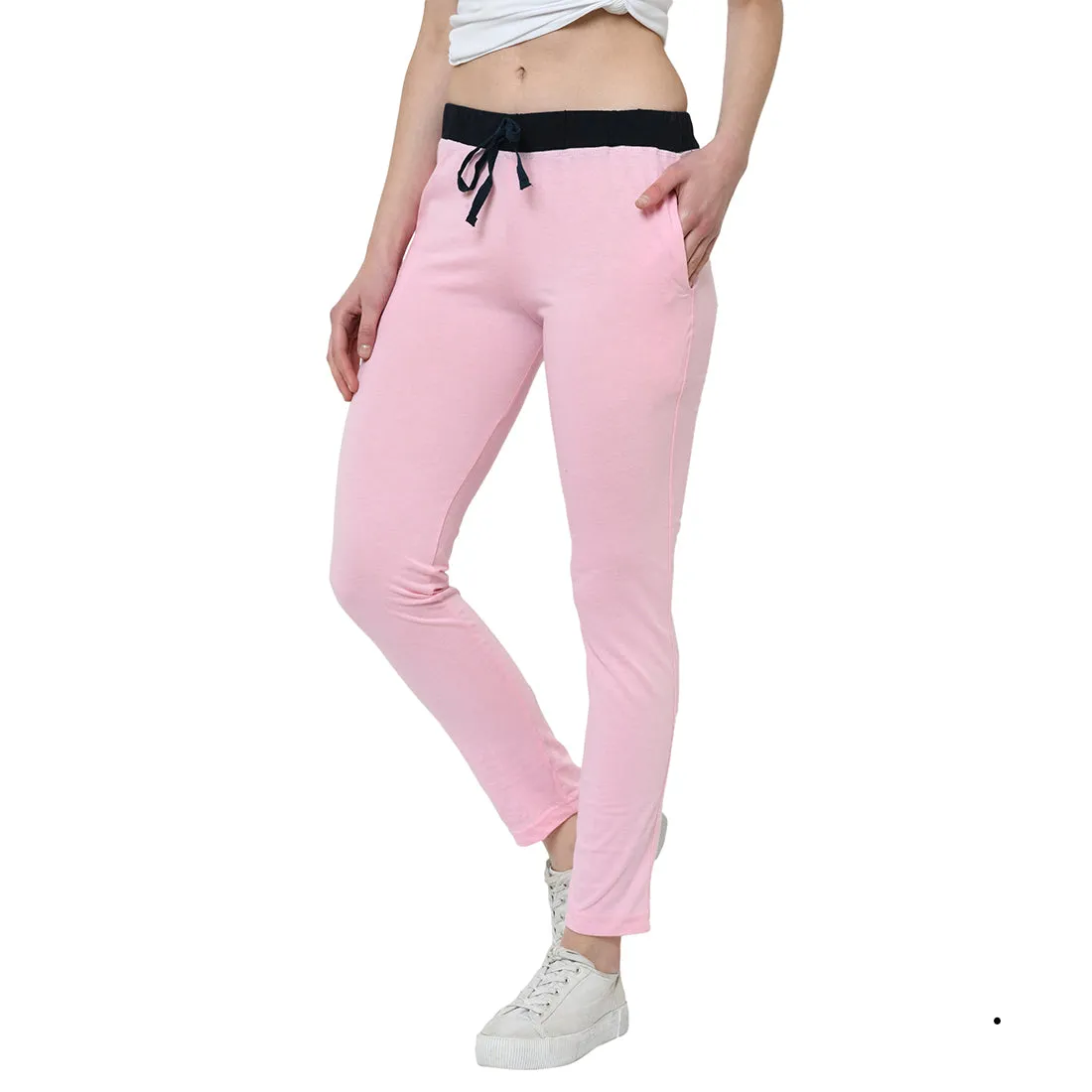 Vimal Jonney Pink Trackpant For Women's